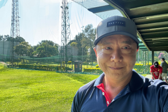 Dr. Milton Seigi Hayashi mostra como a tecnologia está transformando treinos e partidas de golfe.
